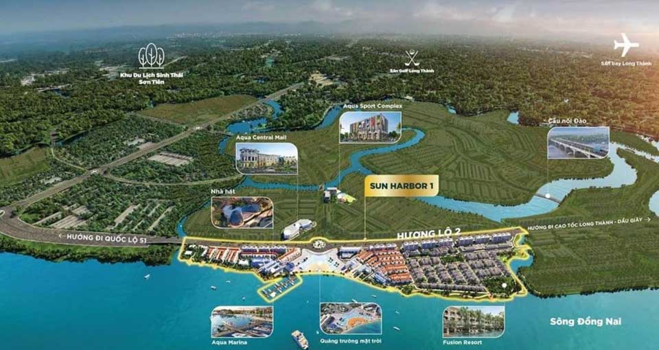 vi tri aqua city resort by fusion