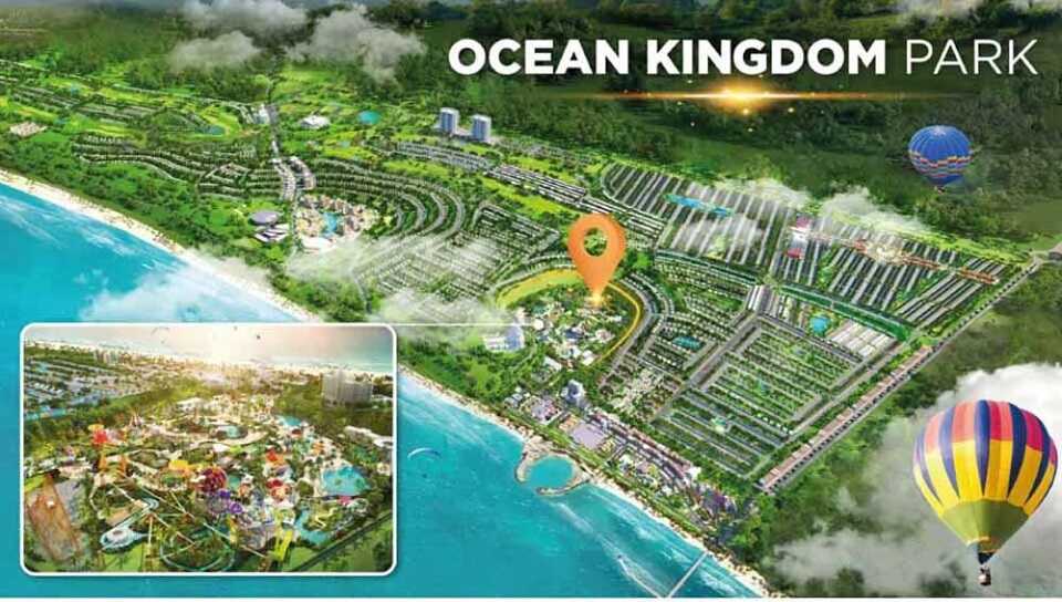 Công viên nước Ocean Kingdom có gì thú vị?